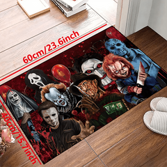 Halloween Area Rug Non Slip Waterproof Machine Washable