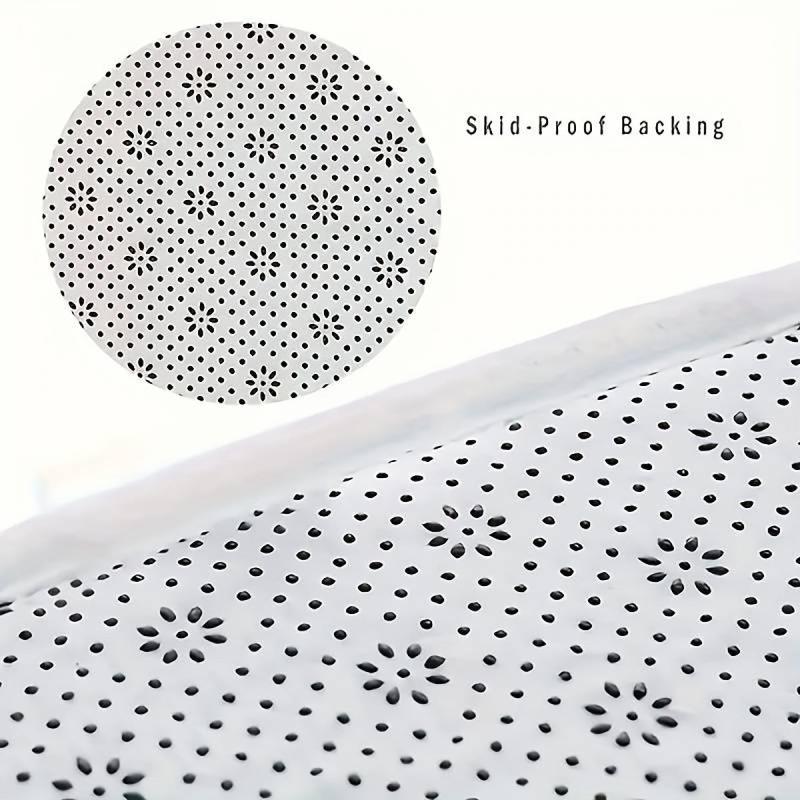 Non Slip Moroccan Area Rug Soft and Durable for Bathroom Kitchen Bedroom Living