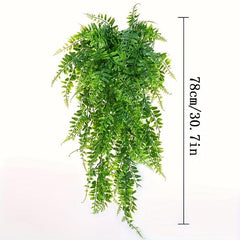 2pcs Artificial Hanging Fern Vines Persian Grass Rattan