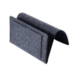 Felt Bedside Storage Bag Pouch Sofa TV Remote Control Hanging Organizer