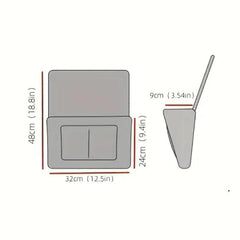 Felt Bedside Storage Bag Pouch Sofa TV Remote Control Hanging Organizer