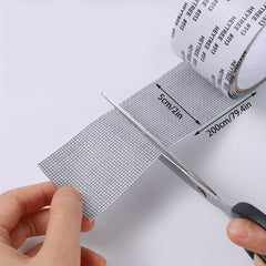 Self Adhesive Window Screen Repair Tape - Repair Tears and Holes Easily