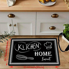 Absorbent Kitchen Rug Set Anti Fatigue Non Slip Waterproof Runner