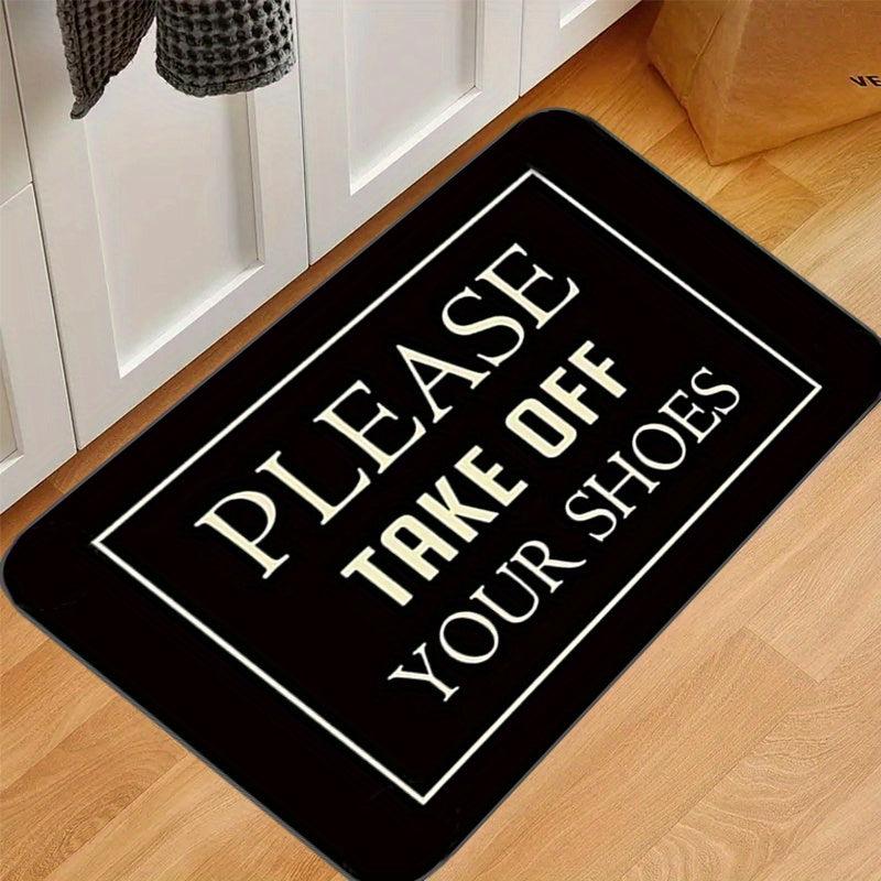 Funny Sayings Entrance Door Carpet Non Slip Rug