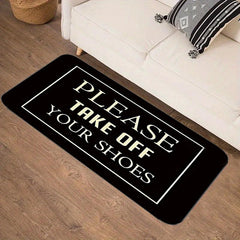 Funny Sayings Entrance Door Carpet Non Slip Rug