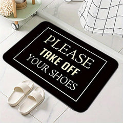 Funny Sayings Entrance Door Carpet Non Slip Rug