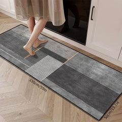 Modern Absorbent Floor Mat Anti Fatigue Kitchen Rug Non Slip Waterproof