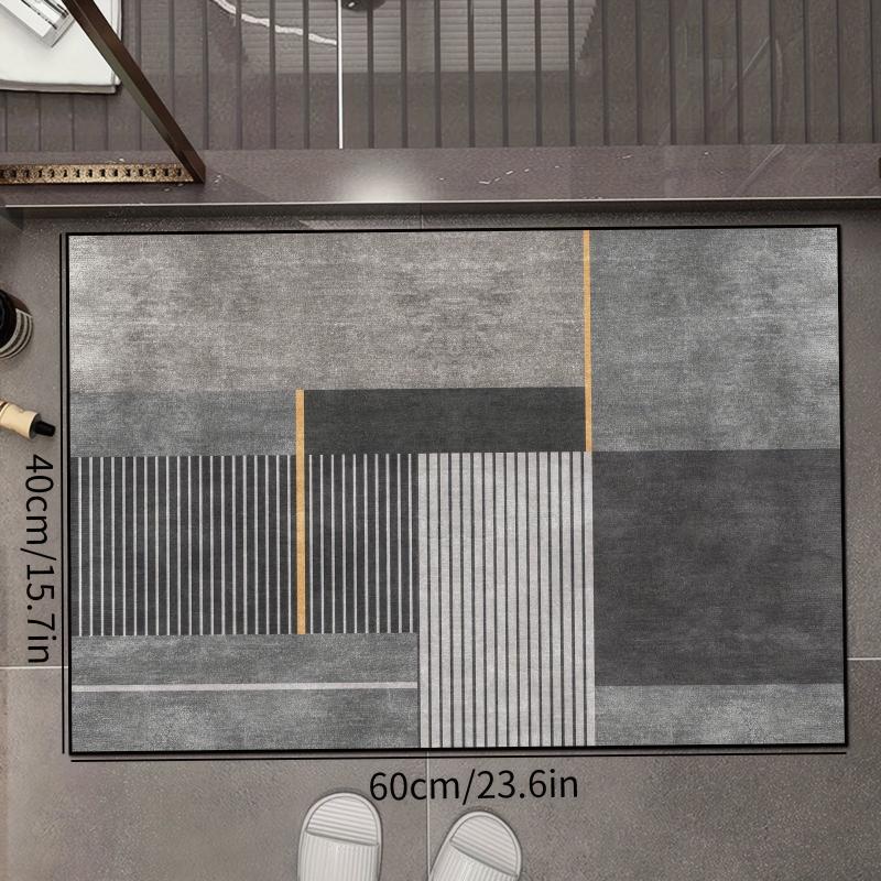 Modern Absorbent Floor Mat Anti Fatigue Kitchen Rug Non Slip Waterproof