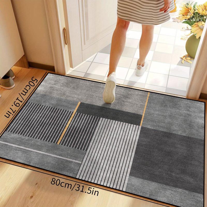 Modern Absorbent Floor Mat Anti Fatigue Kitchen Rug Non Slip Waterproof