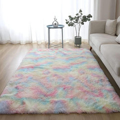 Soft Plush Area Rugs Fluffy Shaggy Carpet For Bedroom Home Decor