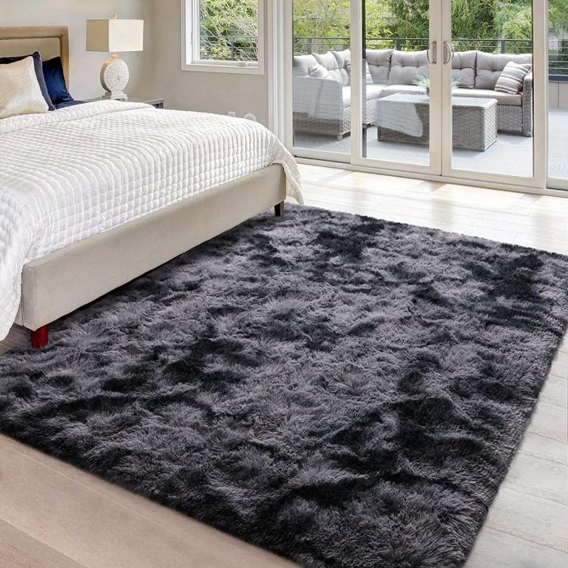 Soft Plush Area Rugs Fluffy Shaggy Carpet For Bedroom Home Decor