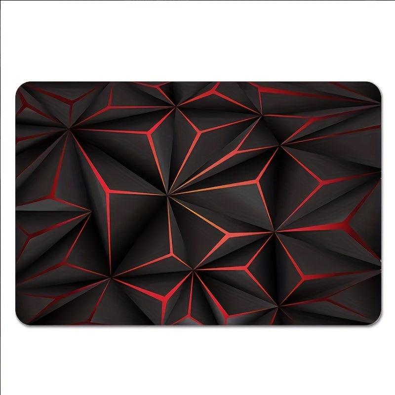 3D Vision Area Rug Non-slip Shaggy Floor Mat Living Room Bedroom