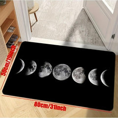 Soft Flannel Kitchen Floor Mat Non Slip Waterproof Dirt Resistant