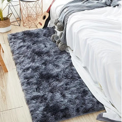 Soft Area Rugs For Bedroom Fluffy Non-slip Tie Dyed Fuzzy Shag Plush
