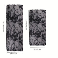 Soft Area Rugs For Bedroom Fluffy Non-slip Tie Dyed Fuzzy Shag Plush