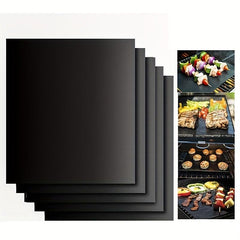 Non Stick Grill Mats BBQ Heat Resistance Mat Set Home Garden Picnic Party