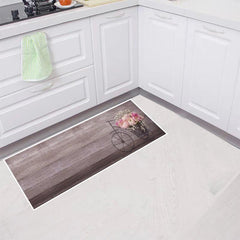 2pcs Soft Kitchen Rug Cushioned Anti Fatigue Kitchen Rug