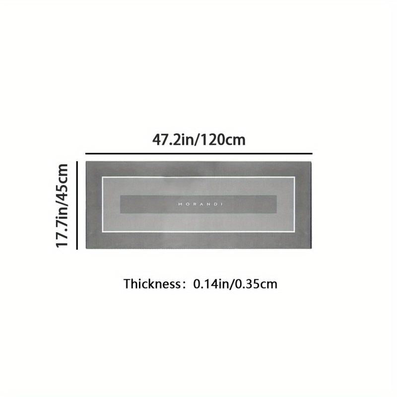 Non slip Kitchen Mat Rubber Back Floor Mat Kitchen Rugs Washable Bathroom Mat