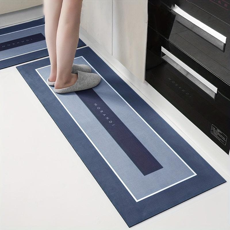Non slip Kitchen Mat Rubber Back Floor Mat Kitchen Rugs Washable Bathroom Mat