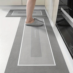 Non slip Kitchen Mat Rubber Back Floor Mat Kitchen Rugs Washable Bathroom Mat