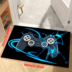 3D Gaming Area Rug Gamepad Carpet Living Room Decoration