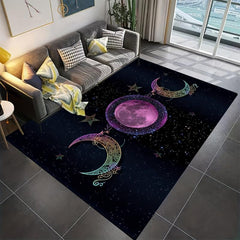 Large Area Rug Living Room Modern Crystal Velvet Non-slip Soft Mat