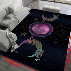 Large Area Rug Living Room Modern Crystal Velvet Non-slip Soft Mat