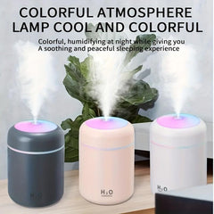 Colorful 220ml Mist Humidifier Essential Diffuser for Room Office Home Car