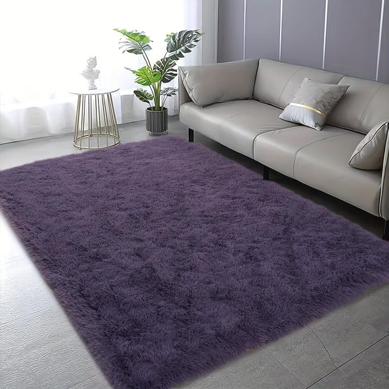 Soft Plush Shag Area Rug for Living Room Non Slip Washable Fluffy Floor Carpet