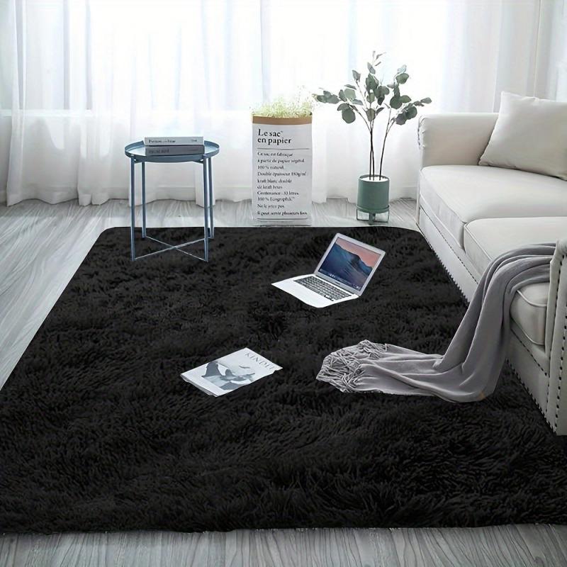 Soft Plush Shag Area Rug for Living Room Non Slip Washable Fluffy Floor Carpet