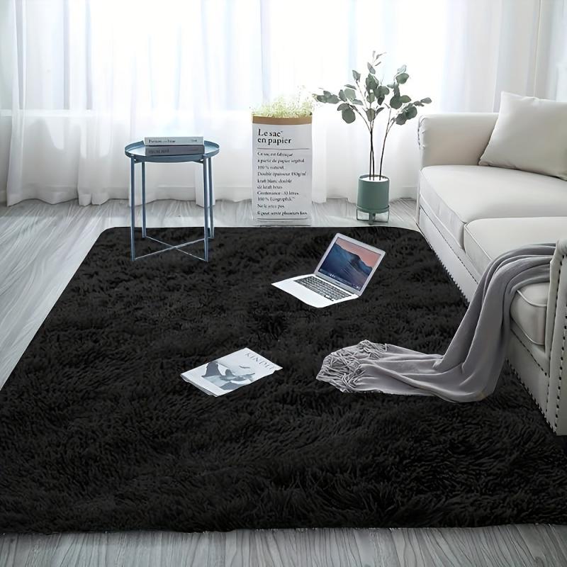 Soft Plush Shag Area Rug for Living Room Non Slip Washable Fluffy Floor Carpet