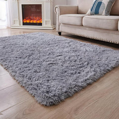 Soft Plush Shag Area Rug for Living Room Non Slip Washable Fluffy Floor Carpet