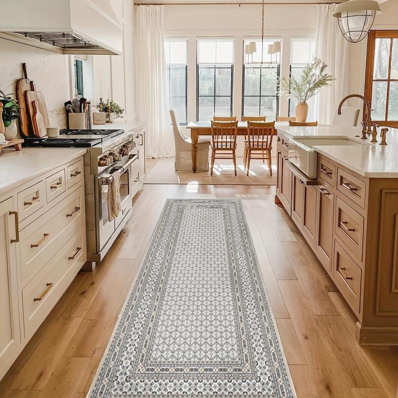 Traditional Vintage Carpet Runner 60x96 Non Slip Washable Floor Carpet
