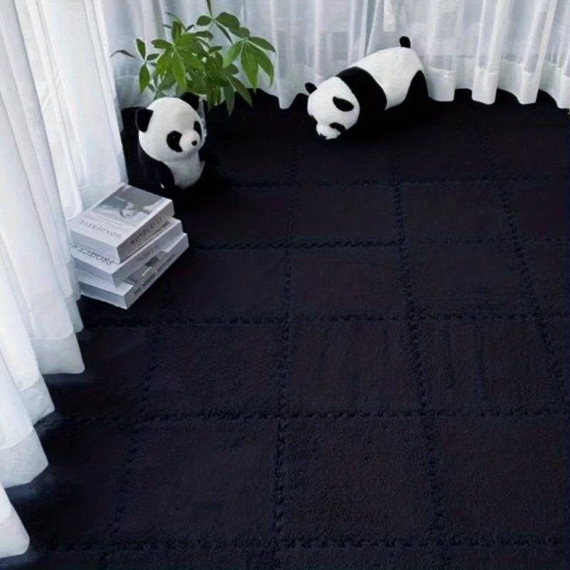 10pcs Soft Puzzle Foam Floor Mats Anti Slip Comfort Pads 12in 12in