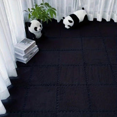 10pcs Soft Puzzle Foam Floor Mats Anti Slip Comfort Pads 12in 12in