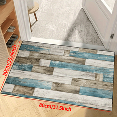 Stripe Pattern Rug Non-slip Washable Carpet Living Room Bedroom Outdoor Decor