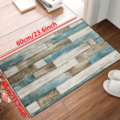 Stripe Pattern Rug Non-slip Washable Carpet Living Room Bedroom Outdoor Decor