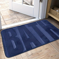 Non-Slip Memory Foam Bathroom Bath Mat Soft Comfortable Carpe