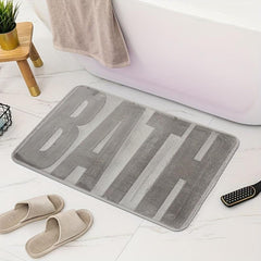 Non-Slip Memory Foam Bathroom Bath Mat Soft Comfortable Carpe