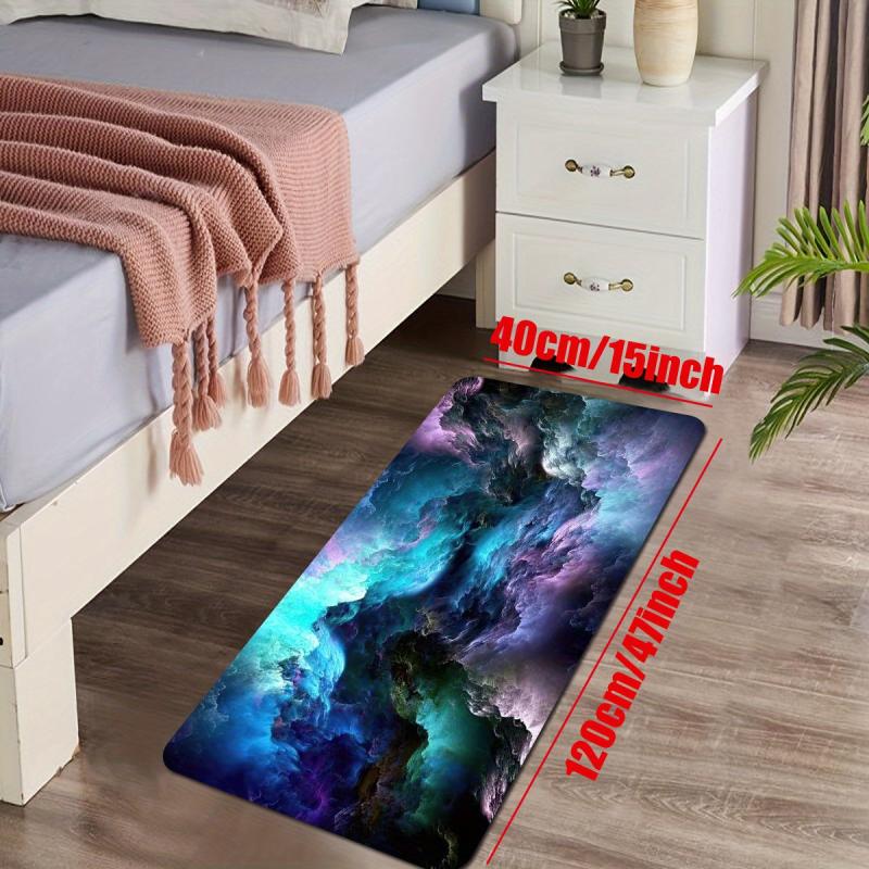 3D Illusion Galaxy Outer Space Stars Floor Mat