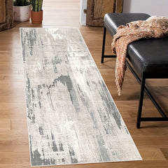 Minimalist Abstract Runner Rug Vintage Non Slip Non Shedding Runner Hallway