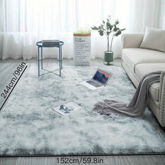 Ultra Soft Fluffy Tie Dyed Area Rug for Bedroom Living Room Nursery