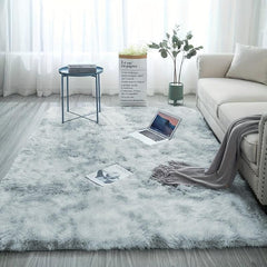Ultra Soft Fluffy Tie Dyed Area Rug for Bedroom Living Room Nursery