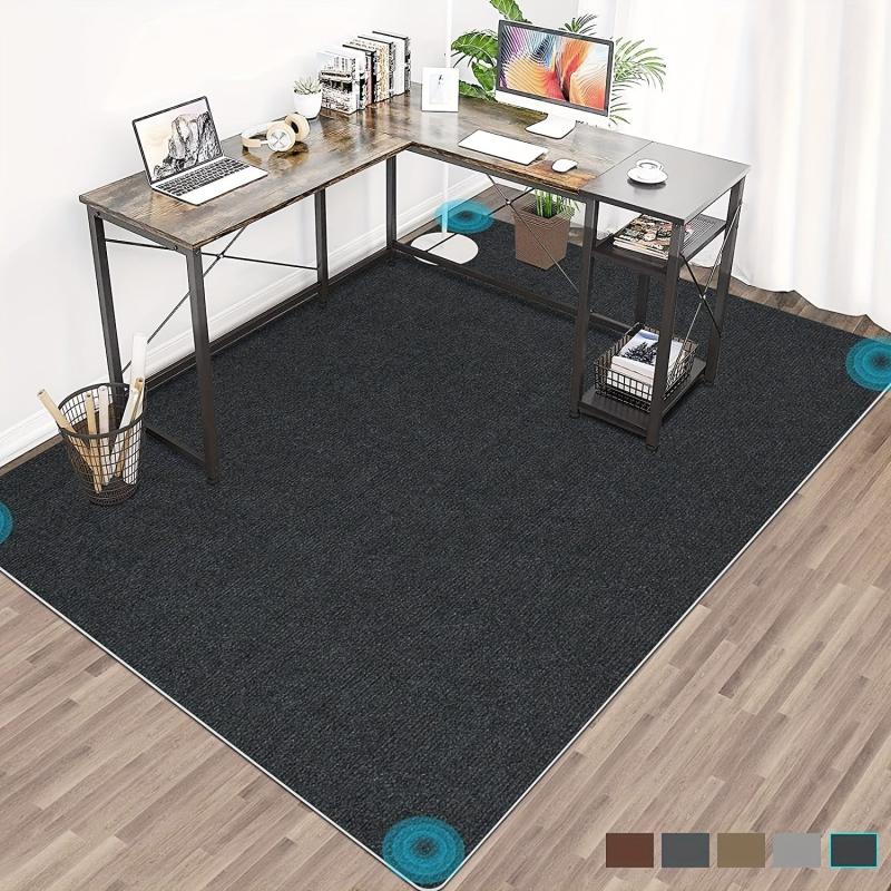 Non Slip Chair Mat for Hardwood Floors - Anti Slip Desk Carpet Rug Gripper
