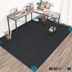 Non Slip Chair Mat for Hardwood Floors - Anti Slip Desk Carpet Rug Gripper