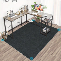 Non Slip Chair Mat for Hardwood Floors - Anti Slip Desk Carpet Rug Gripper