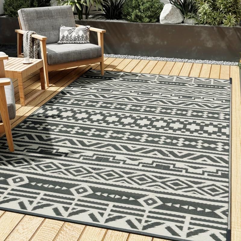 Large Waterproof Outdoor Rug Mats 5x8 6x9