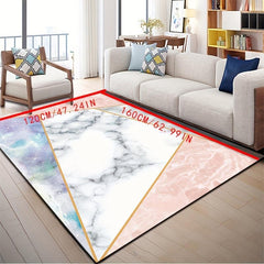 Soft Machine Washable Non Slip Area Rug for Living Room Decor