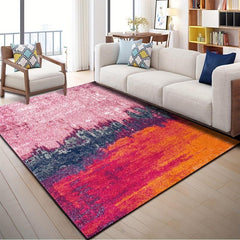 Soft Machine Washable Non Slip Area Rug for Living Room Decor