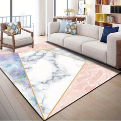 Soft Machine Washable Non Slip Area Rug for Living Room Decor